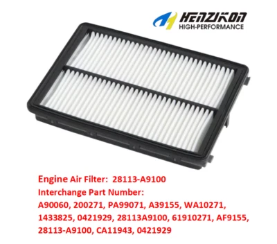 Filtro de aire motor premium para HYUNDAI PALISADE SANTA FE SPORT KIA 28113-A9100 Foto 1 de 2