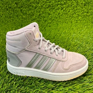 Adidas Aros Mediados 2.0K Niñas Niño Talla 12K Púrpura Blanco Zapatos Atléticos Tenis - Imagen 1 de 10
