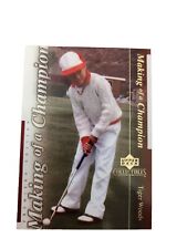 2001 Upper Deck Tiger Woods Collection Golf Card TWC3 Making of a Champion 