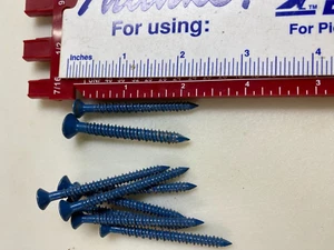 3/16x2 1/4", 1 3/4", 1 1/4" Phillips Head Piercing Point Concrete Screws Masonry - Picture 1 of 3