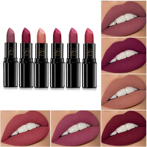 6 Color Matte Lip Gloss Moisturizing Lipstick Lasting Lip Gloss Gift For Women - Picture 1 of 15