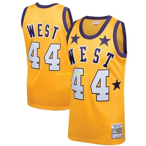 JERRY WEST LA Lakers 1972 West All Star MITCHELL & NESS Authentic Jersey Sz M 40 - Picture 1 of 3