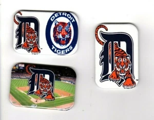 DETROIT TIGER LOGO 3 REFRIGERATOR MAGNET 2" X 3" WITH ROUNDED CORNER - Picture 1 of 5