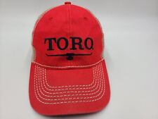 Toro Lawn Mowers More Farm Store Inc Mesh Trucker Snapback Hat Cap Men Red Beige