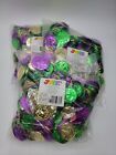 Joyin Mardi Gras Coins About 600 pcs Green Purple Gold Plastic Party Favor NEW