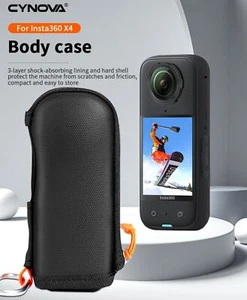 Mini Storage Bag Cover Shockproof Hard Case For Insta360 X4 Sports Camera Body - Picture 1 of 9