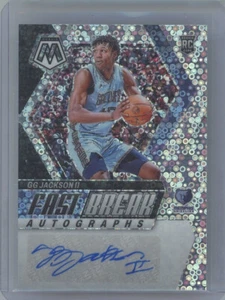 2023-24 Mosaic GG JACKSON Fast Break Silver Prizm Auto RC Rookie - Picture 1 of 2