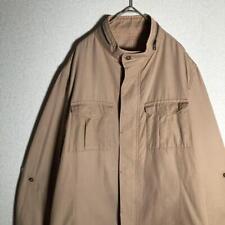 Nicole Safari Jacket Cotton Linen Double Zip L