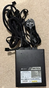 Corsair RM750x 80 PLUS Gold, 750 W Fully Modular ATX Power Supply Unit - Black - Bild 1 von 4