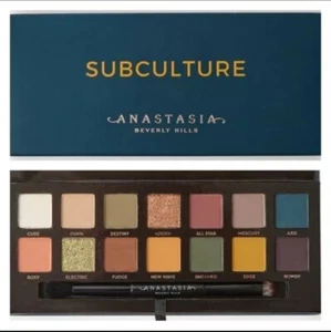 Anastasia Beverly Hills Subculture Eye Shadow Makeup Palette 14 Shades Total - Picture 1 of 9