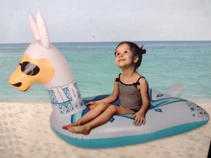 Llama Large Inflatable Float Ride On Pool Floatie NEW IN BOX - Picture 1 of 3