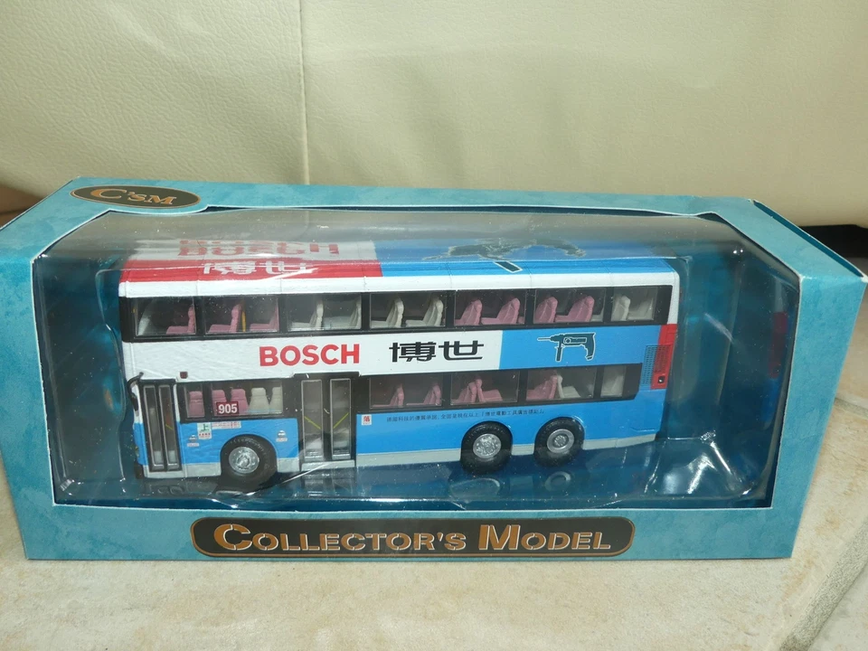 CAR BUS DENNIS DRAGON 2001 BOSH HONG KONG BUSES CSM DA103B 1:76 - Photo 1/1