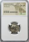 République Romaine AR ARGENT Denarius Q. LUTAT CERCO 109/8 BC NGC CH VF