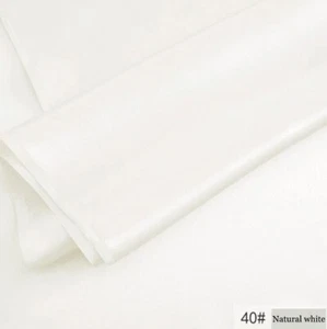 1Yard*114cm Natural Silk Charmeuse Fabric 16 momme Silk Satin Material For Gown  - Picture 1 of 34