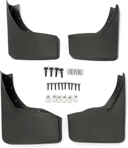 Mud Flaps Splash Guards Compatible with 2014-2019 GMC Sierra 1500 & 2015-2019 GM - Picture 1 of 9