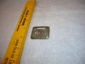 Vtg & Rare 1904  President  Teddy Roosevelt Watch Fob needs cleaning free ship - Picture 1 of 3