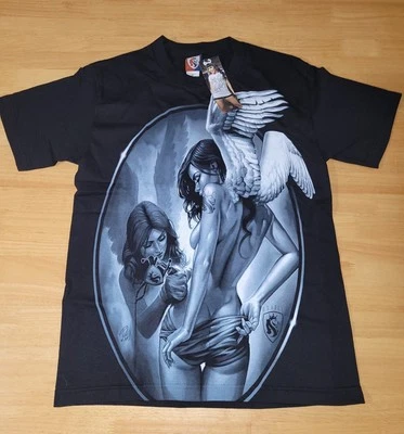 Camiseta OG Abel Streetwear Tattoo Angels para hombre talla XL nueva sin etiquetas Foto 1 de 3