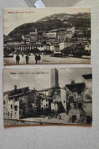 PERUGIA PROVINCIA-GUBBIO-LOTTO 2 CARTOLINE-C89-152 - Picture 1 of 1