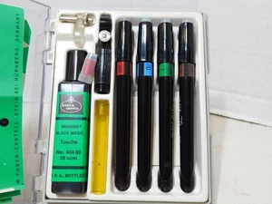 Vintage Faber Castell TG System Technical Drafting Pen Set In Box w/ parts - Picture 1 of 5