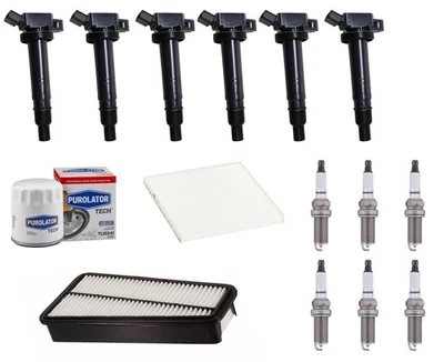 Direct Ignition Coils Spark Plugs Filters Tune Up for 05-2012 Toyota Tacoma 4.0L - Image 1 of 4