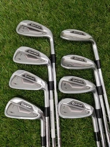 2015 TAYLORMADE RSI 2 IRON SET 5I-PW,GW,SW REGULAR KBS TOUR GOOD - Picture 1 of 12