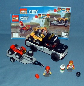 TOWN: CITY, ATV RACE TEAM SET 60148 - LEGO - 2017 - USED