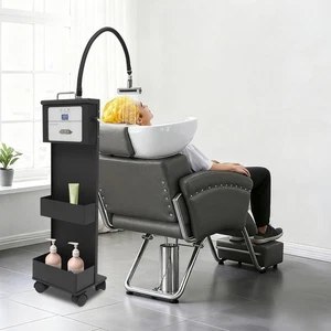 Attrezzatura Spa Testa Mobile Parrucchiere Circolazione Acqua con 2 Scomparti NUOVO - Foto 1 di 12