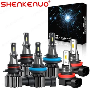 For Acura RDX 2013-2015 Combo 6x 9005+H11+H11 LED Headlight Bulbs Super Bright - Picture 1 of 15