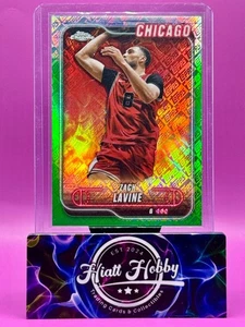 2024-25 Topps Chrome - Zach Lavine #84 - Green Logofractor - Picture 1 of 2