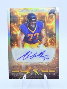 2024 Topps Chrome Andrew Whitworth Auto Surge Protector SPS-AW - Bild 1 von 2