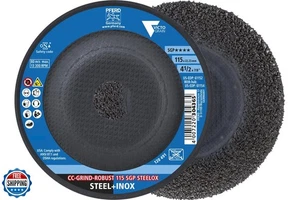 PFERD CC-Grind® - Robust, 4-1/2" x 7/8" - SGP STEELOX VICTOGRAIN® Ceramic - Hig - Bild 1 von 5