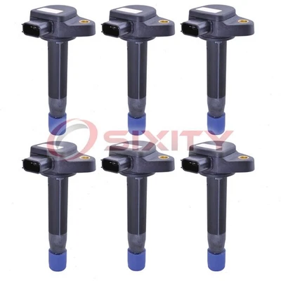 6 pc Hitachi Ignition Coils for 2004-2010 Honda Odyssey 3.5L V6 Spark Plug xq - Image 1 of 4