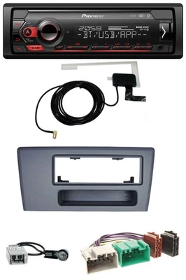 Pioneer DAB USB MP3 Bluetooth Autoradio für Volvo S60 S70 C70 V70 00-03 dunkelgr - Bild 1 von 4