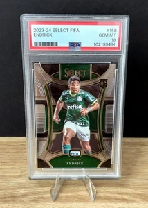 2023-24 Panini Select Fifa #158 Endrick Rookie PSA 10 - Picture 1 of 3