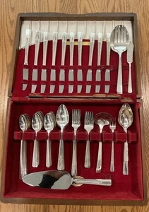Vintage GRENOBLE Prestige Silber Teller Silberbesteck Besteck 80 Teile Set 1938 - Bild 1 von 7