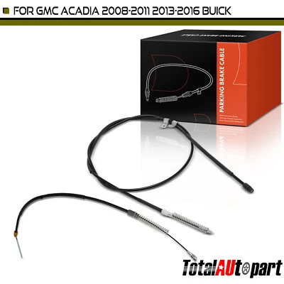 2x New Parking Brake Cable for Chevrolet Traverse GMC Acadia Buick Saturn Rear - Image 1 of 4