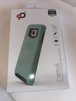 NUEVA FUNDA DE TELÉFONO NIMBUS9, GALAXY S7 EDGE, VERDE AZULADO, Protección Ligera Multicapa Foto 1 de 2