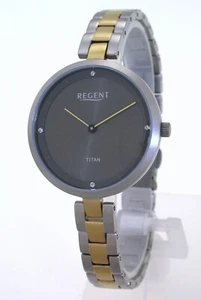 Bellissimo Regent alla moda FULL-TITANIO/GOLDPL. Orologio donna prezzo consigliato 128,00 euro - Foto 1 di 4