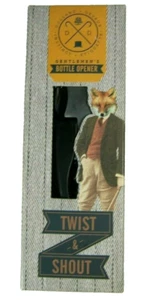 Abridor de botellas y cortador de láminas sacacorchos para caballeros nuevo - Imagen 1 de 3