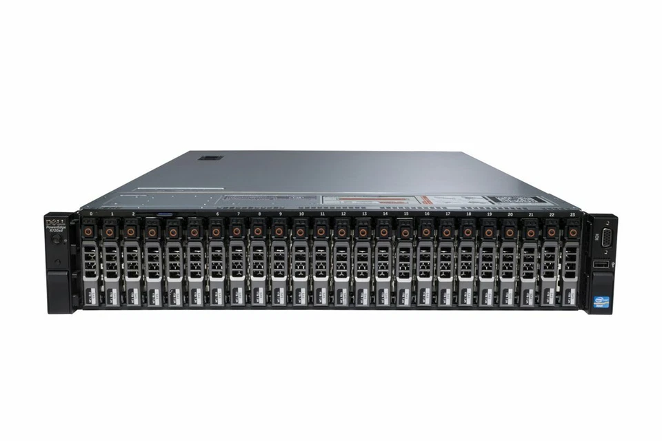 Dell PowerEdge R720xd 2x Quad-Core E5-2609 16GB RAM 24x 1TB 7.2K HDD 2U Server - Image 1 of 1