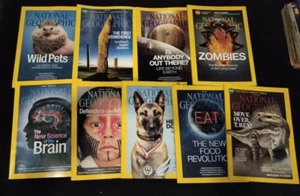 NATIONAL GEOGRAPHIC MAGAZINE 12 ISSUE COMPLETE SET 2014 ADVENTURE TRAVEL NATURE - Foto 1 di 5