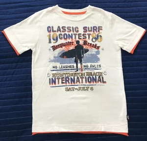 GAP KIDS LIGHT CREAM SHORT SLEEVE T-SHIRT SIZE SMALL (#6-7)        -       A10/7 - Picture 1 of 4