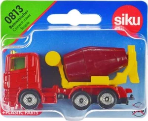 Mezclador de cemento modelo diecast rojo y amarillo de Siku - Imagen 1 de 2