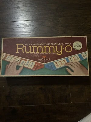 Rummy-O Cardinal Vintage Tile Game Complete  D2 - Image 1 of 4