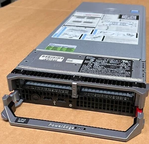 Dell PowerEdge M620 Blade Server 2x Xeon E5-2660 @2.20GHz 128GB Ram - Picture 1 of 9