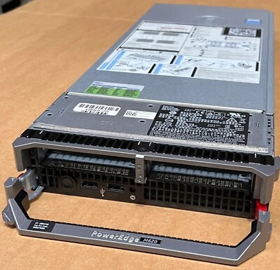 Dell PowerEdge M620 Blade Server 2x Xeon E5-2660 @2.20GHz 256GB Ram - Image 1 of 4