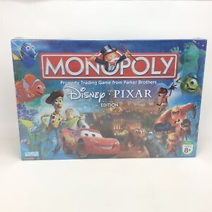 Monopoly Disney Pixar Edition 2007 Parker Brothers New Rare FACTORY SEALED HTF