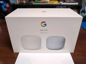 GOOGLE / NEST WIFI Router i punkt, (śnieg, mgła) Doskonały stan - Zdjęcie 1 z 5