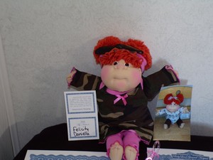 soft sculpture cabbage patch dolls for sale