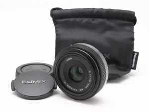 【TOP+++】Panasonic LUMIX G 20mm F1.7 ASPH. H-H020A Silber aus Japan - Bild 1 von 5